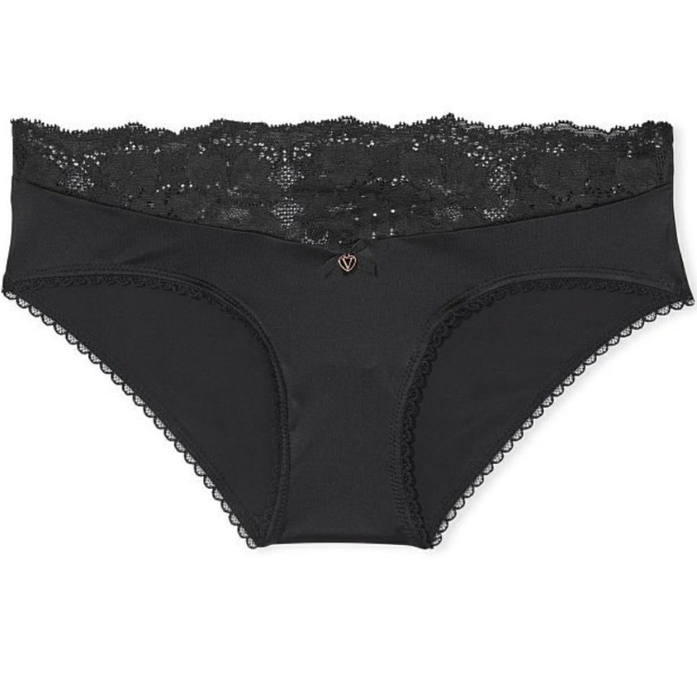 Victoria's Secret Body By Victoria Lace Trim Hiphugger Panty Sz Xsmall